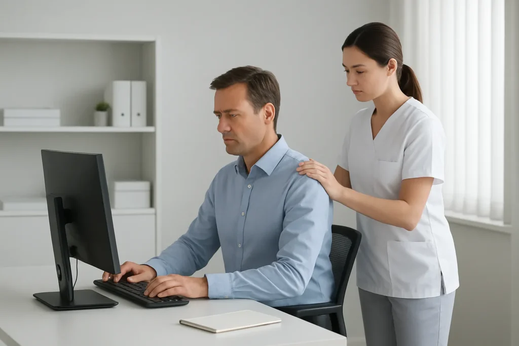 Cómo adaptar el puesto de trabajo para reducir sobrecarga física