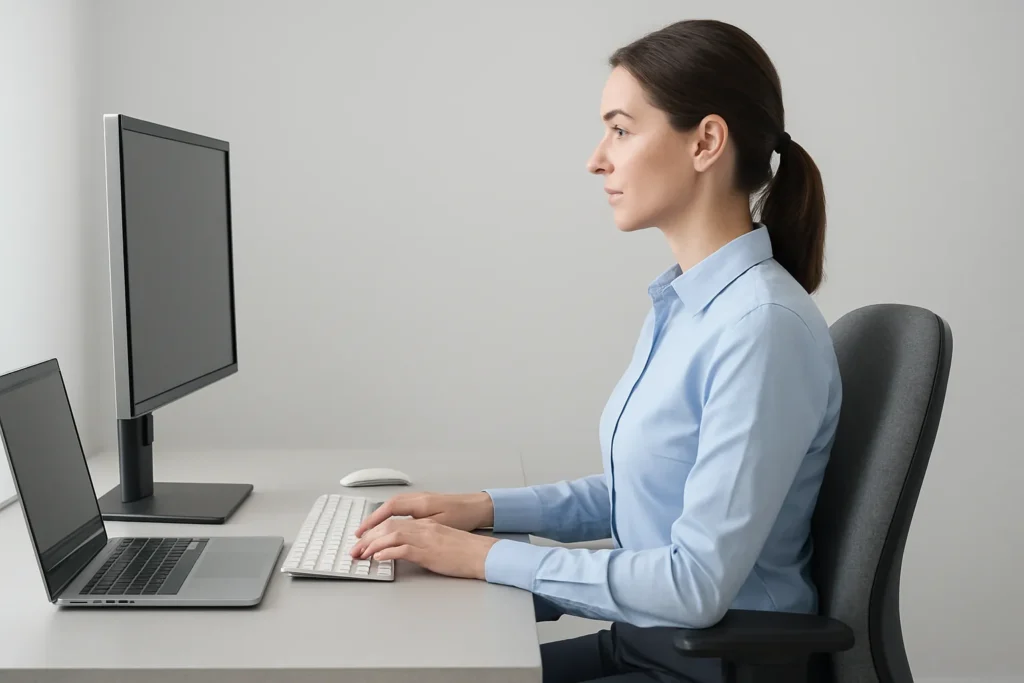 Ergonomía en el trabajo de oficina: principios básicos